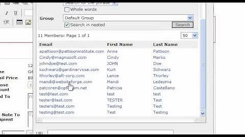 Link to Membership Module Member - Websiteforge Ecommerce Website