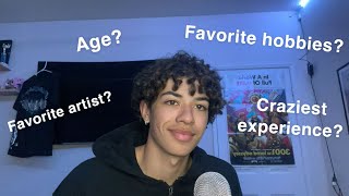 ASMR Q&A / get to know me better