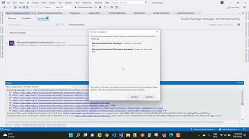 Fix:  Scaffolding failed, could not load information for project | Visual Studio