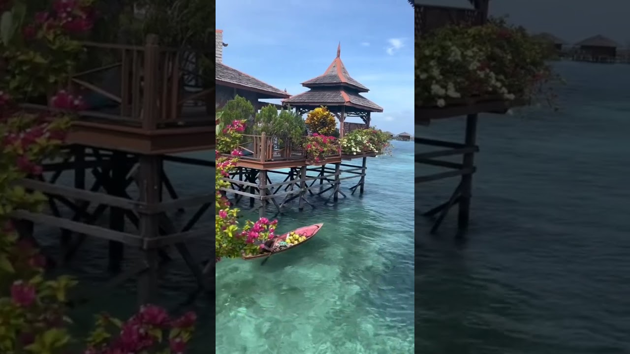 Mabul Island is a small island off the coast of Sabah, Malaysia. ....#mabul #mabulisland #sabah