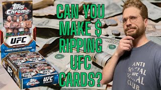 Can You Make Money Opening UFC Cards? | Value Back from a 2024 Topps UFC Chrome Hobby Box screenshot 5