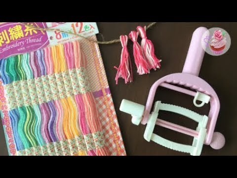 Clover Tassel Maker Demo  Craft Tutorial 