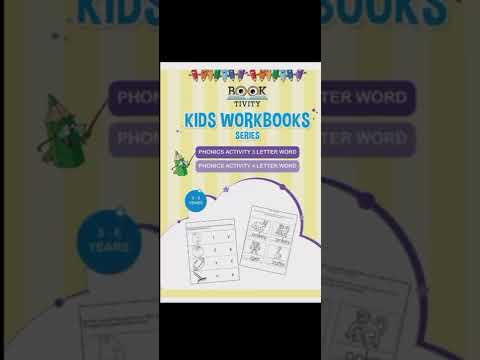 Activity Book For Kids 3 To 6 Yrs Old Shorts 