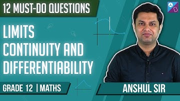 JEE Main 2022: 12 Must-Do Questions of Limits Continuity & Differentiability Class 12 Maths for JEE
