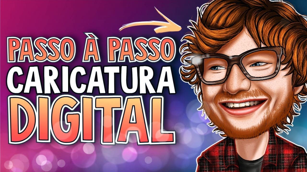 Caricatura para identidade visual de canal de Games