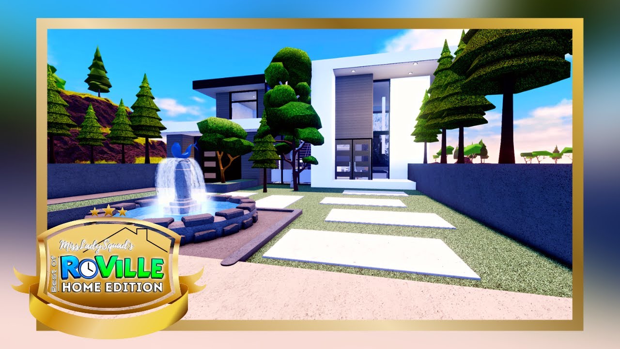🏡⏩ Modern Family House || Best Of RoVille - Home Edition With House ...