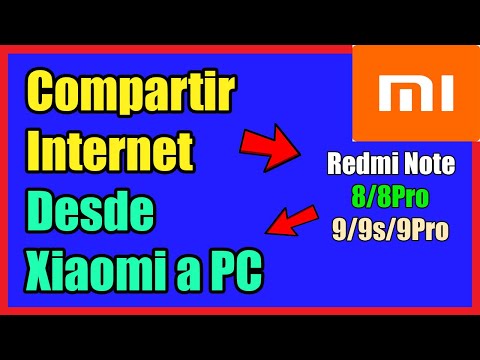 Compartir Internet desde Xiaomi Redmi Note 8/8Pro y Xiaomi Redmi 9/9s/9 Pro hacia PC I Solución 2022