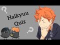Haikyuu!! Quiz Easy-Hard //  How well do you know Haikyuu?