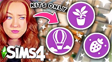 Renovating an Apartment Using ONLY KITS in The Sims 4