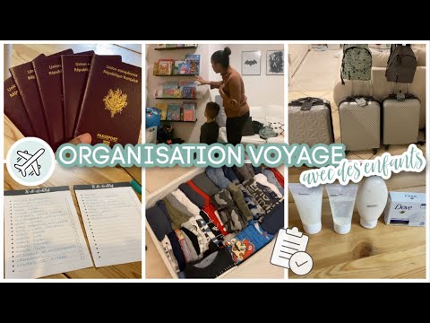 Vidéo: Préparation Voyage En Famille