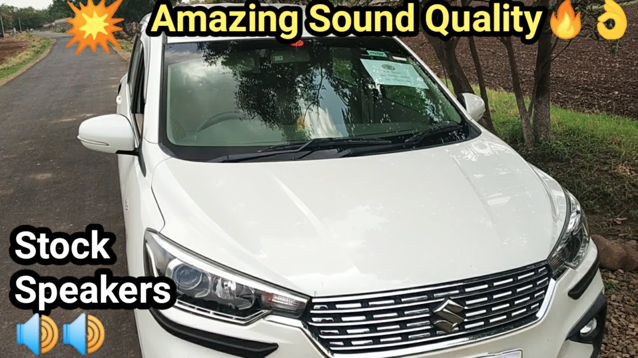 New Ertiga Music System Speakers Test🔥Full volume Ertiga Stock