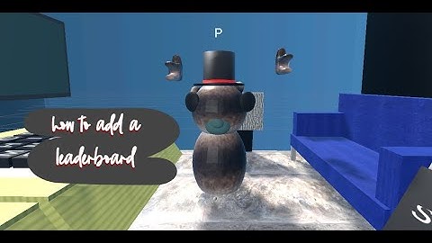 how to add a leaderboard to your gorilla tag fan game