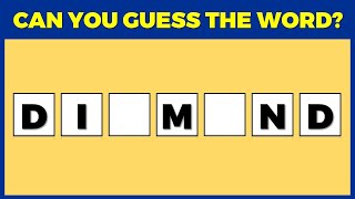 Guess The Word Game  | Complete The Word From The Letters. #2 screenshot 4