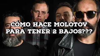 Por qué Molotov tiene DOS bajistas??? 🤔