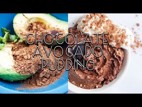 Easy Chocolate Avocado Pudding | Healthy Desserts | Keto Desserts | 2 Minutes To Make