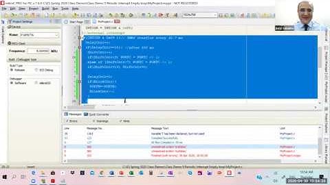 April 30, 2020 - Periodic Interrupts with empty loops and using TMR0 external Clock Source.