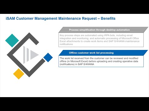 HCL iSAM Customer Management Maintenance Request