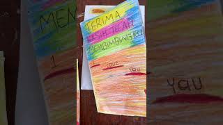 Referensi Kartu Ucapan Untuk Guru Pensiun Part II‼️ #gurusd #gurukreatif #gurumuda #youtubeshort
