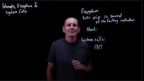 CS 134 OS—8: Traps