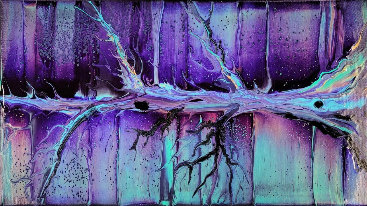Fluid Acrylic Tree Painting Tutorial Paint Trees Art Demo Learn Maxresdefault