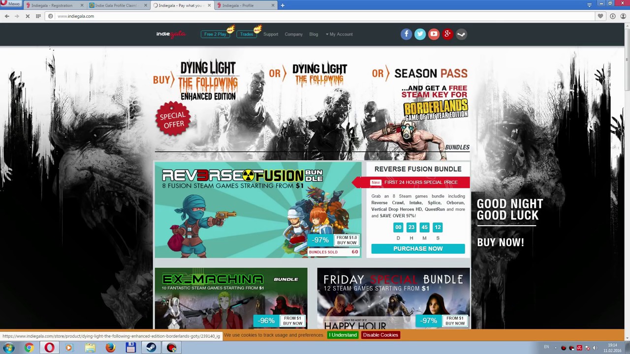 Бесплатные ключи для игр стим