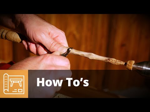 How To's - Make A Magic Wand - Woodturning