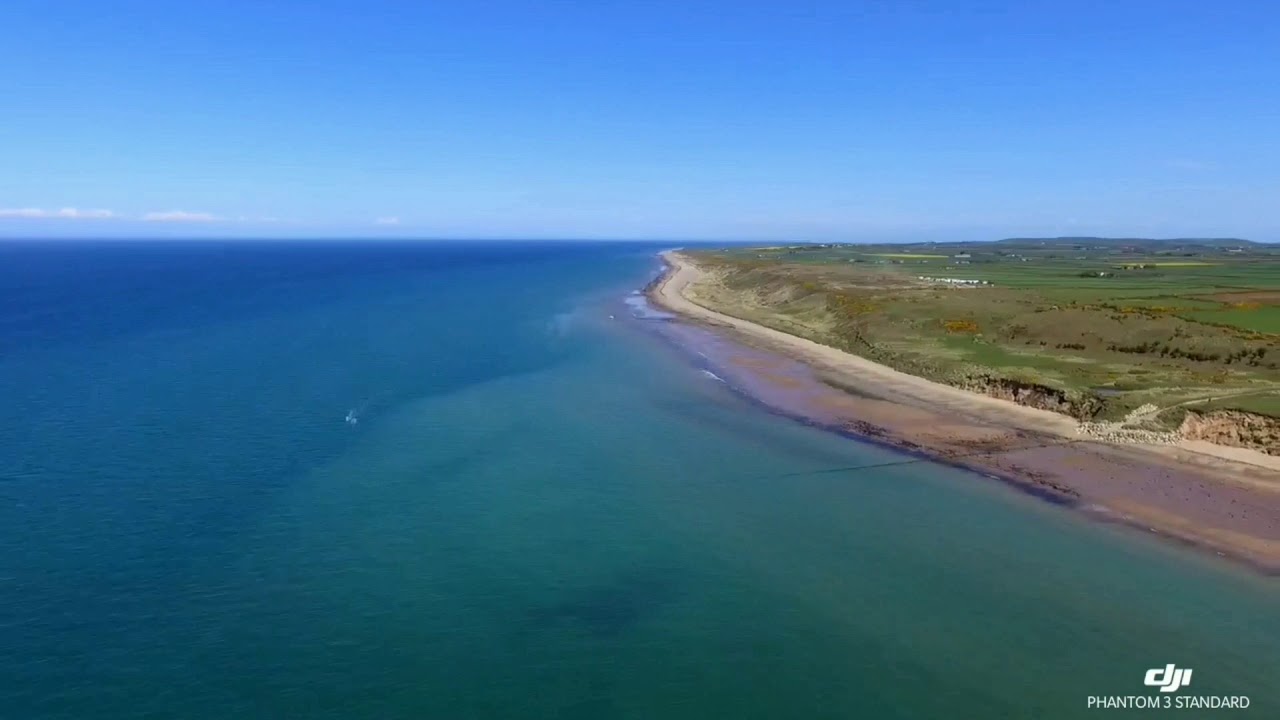 Jurby Beach Isle of Man by Drone
