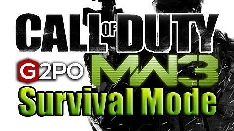 MW3 Spec Ops Survival | Resistance: Easy Map Tactics Full Game P1