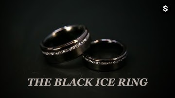 How to Make the Black Ice Ring - Ceramic Ring Tutorial