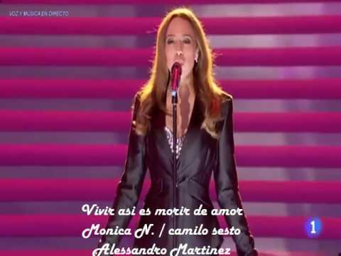 Monica Naranjo Y Camilo Sesto - Vivir Así Es Morir De Amor