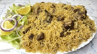 Sida Loo Sameeyo Bariis Isku karis oo Cajaab Ah Somali Style//Rice&goat meat||Chef Hussein