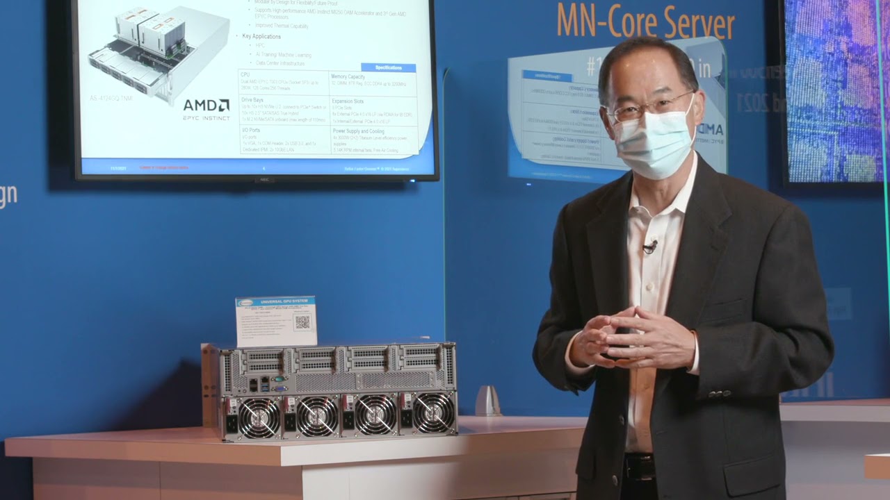 Universal GPU System with AMD Instinct™ MI250 OAM Accelerators