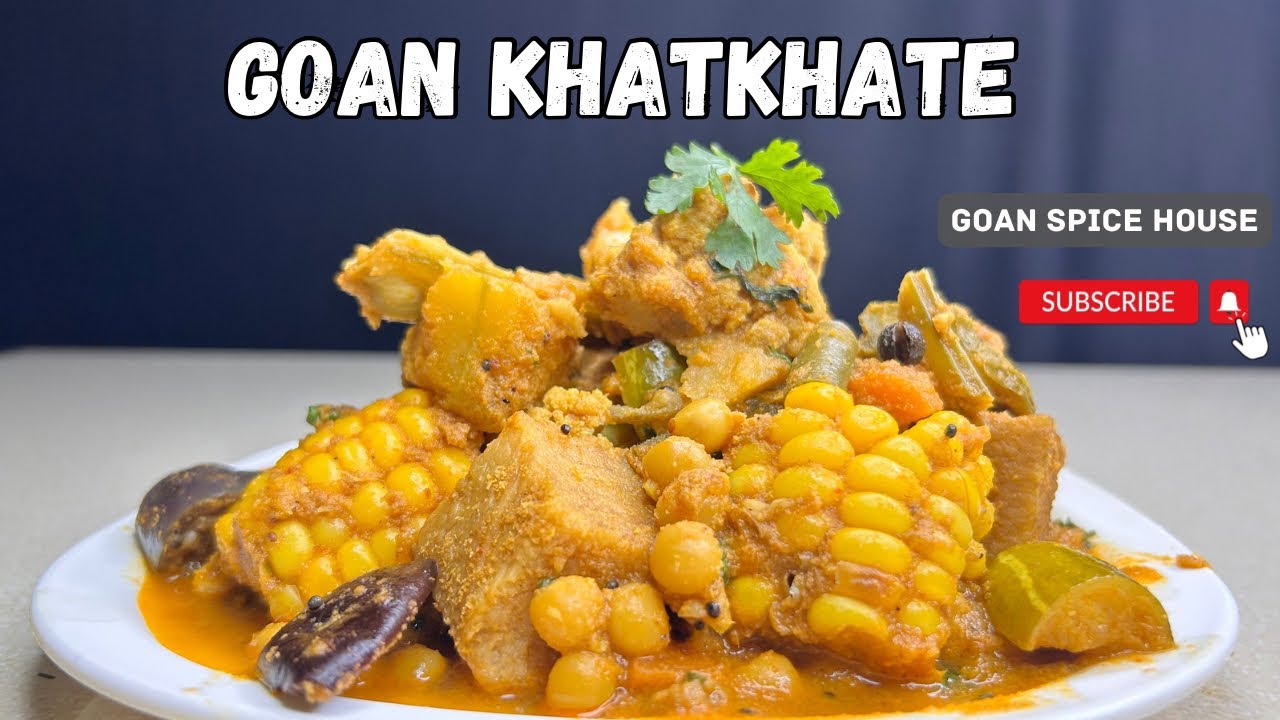 Khatkhate Recipe Goan Style l Goan Mixed Vegetables stew l खतखते l