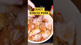 SPICY Kimchi Pork Stew koreanfood recipeshorts