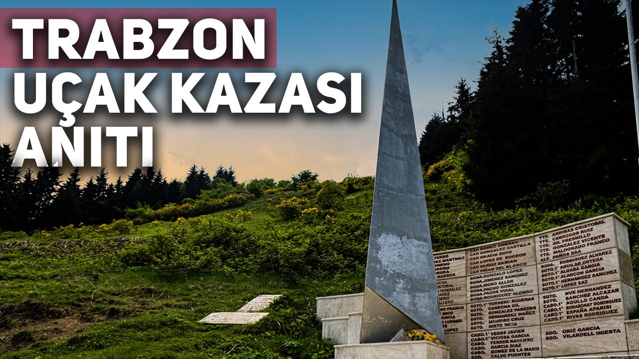 TRABZON'DAKİ UÇAK KAZASI ANITINA GİTTİM!