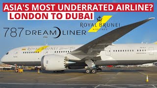 TRIP REPORT|Royal Brunei Airline|London-Dubai|Boeing 787-8