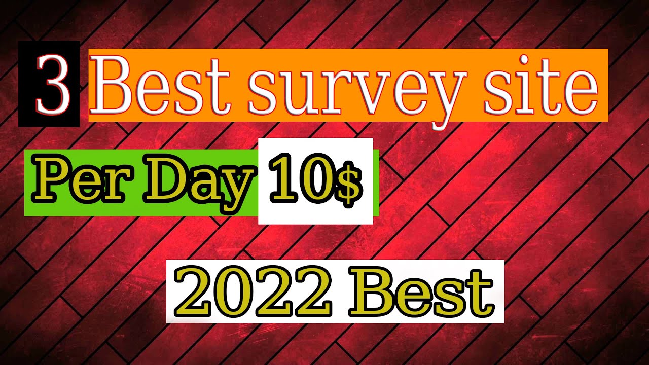 3 New best USA survey site 2022 Survey method 2022 IT Earning YouTube