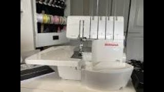Tension Adjustment on Bernina serger for different fabrics.