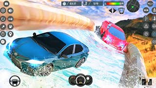 Water Surfer: Car Racing Games | impossible GT Car Race Game -Water Surfer Android Gameplay screenshot 5