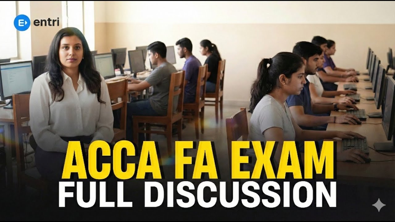 ACCA Financial Accounting Specimen Paper | FA Question Paper Solved in ...