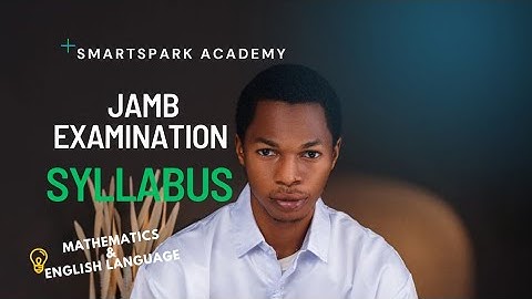  JAMB English & Maths syllabus |  TOPICS TO READ BEFORE JAMB 2026