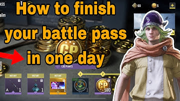 How To Finish Battle Pass In 1 Day/Call Of Duty Mobile/IOS Gameplay