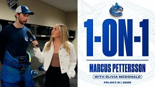 Marcus Pettersson 1-on-1 | Practice in Minnesota (Oct 31, 2025) Information