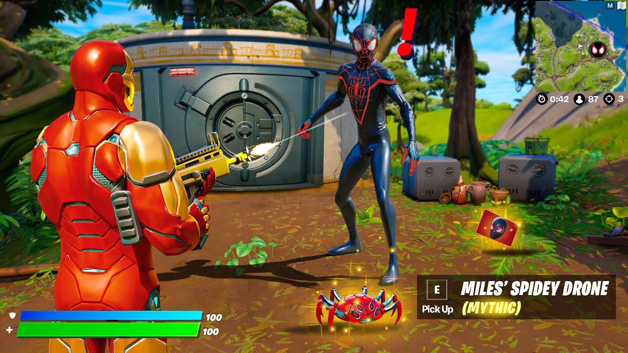 NEW Fortnite Miles Morales Boss Update