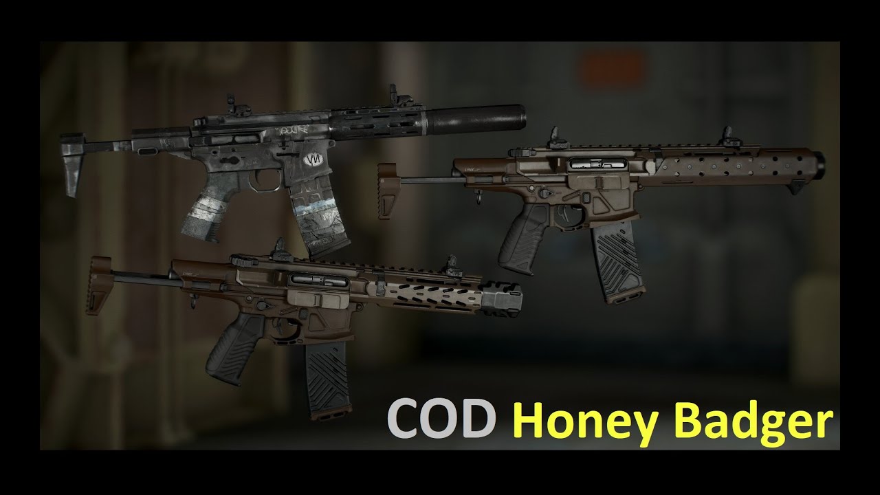 honey badger gun cod ghosts