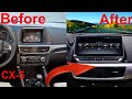 Mazda CX5 CX-5 Raido upgrade 2013-2016 Android stereo replacement Touch screen carplay installation