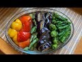 白だしで綺麗に仕上がる、夏野菜の揚げ浸し