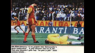 Galatasaray 3-4 Fenerbahçe [1.Yarı FULL] 1989 Türkiye Kupası (muhteşem geri dönüşlü tarihi maç)