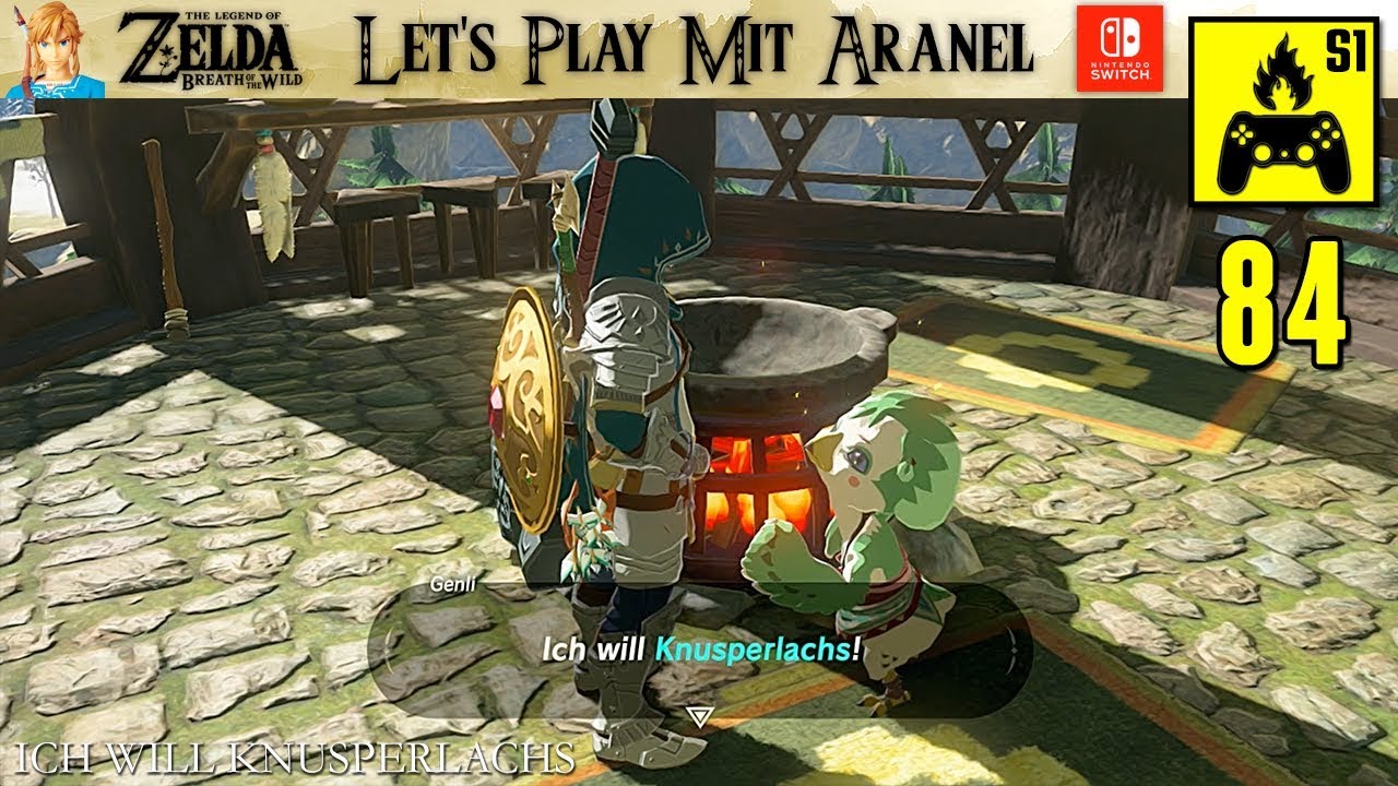 Knusperlachs Rezept Botw Let's Play The Legend of Zelda: Breath of the Wild E84 - Ich will