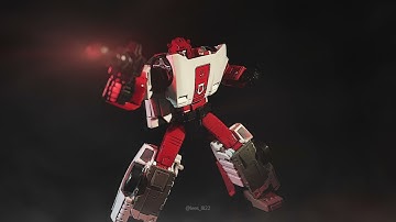 Transformers Kingdom Red Alert Stop Motion